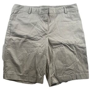 Talbots The Perfect Shorts 10.5" Inseam‎ Women's SZ 16 Stone